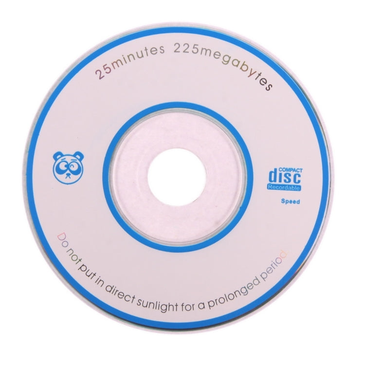 8cm Blank Mini CD-R, 225MB/25min, 100 pieces in a package, the price applies to 100 pieces
