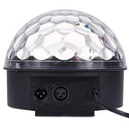 Digital LED RGB Crystal Magic Ball Stage Effect Light, DMX Party Disco DJ Bar Colored Pattern Lighting