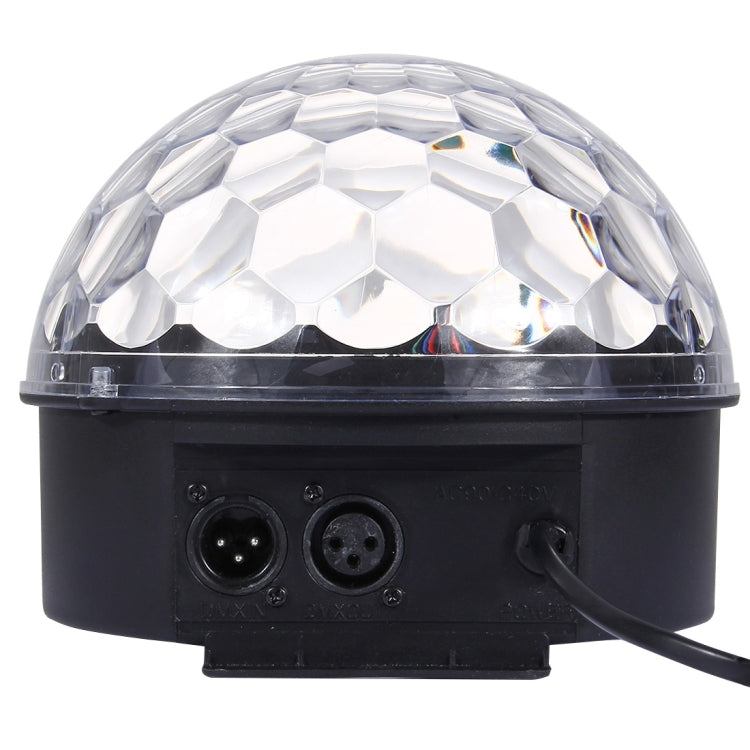 Digital LED RGB Crystal Magic Ball Stage Effect Light, DMX Party Disco DJ Bar Colored Pattern Lighting