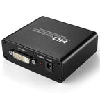 HDV-339 Full HD HDMI to DVI + Digital Coax / Analog Stereo Audio Converter Adapter (Black)