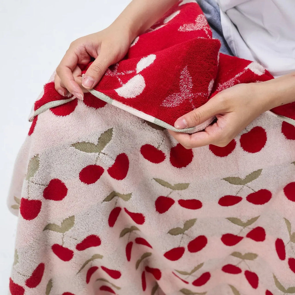 Cherry Cotton Towel