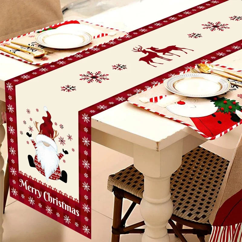 Christmas Table Runner Festivia | 180×35 cm | Elegant & Festive | Table Decoration for Christmas & New Year 2025/2026