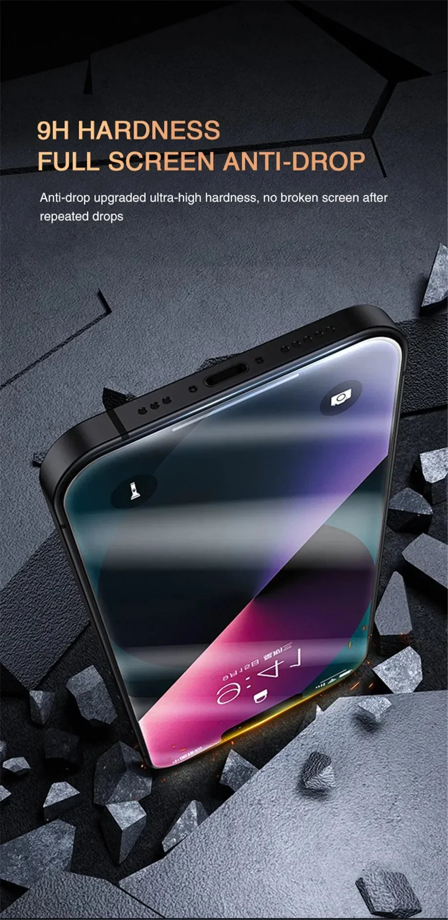 Privacy Screen Protector Anti Scratch Shield