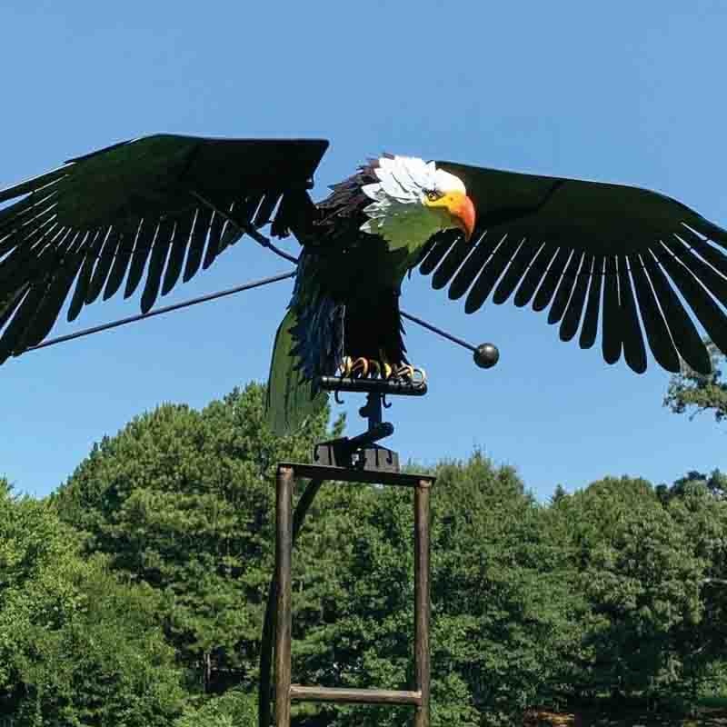 Metallic Eagle Wing Fluttering Spinner
