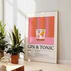 Gin & Tonic Wall Art