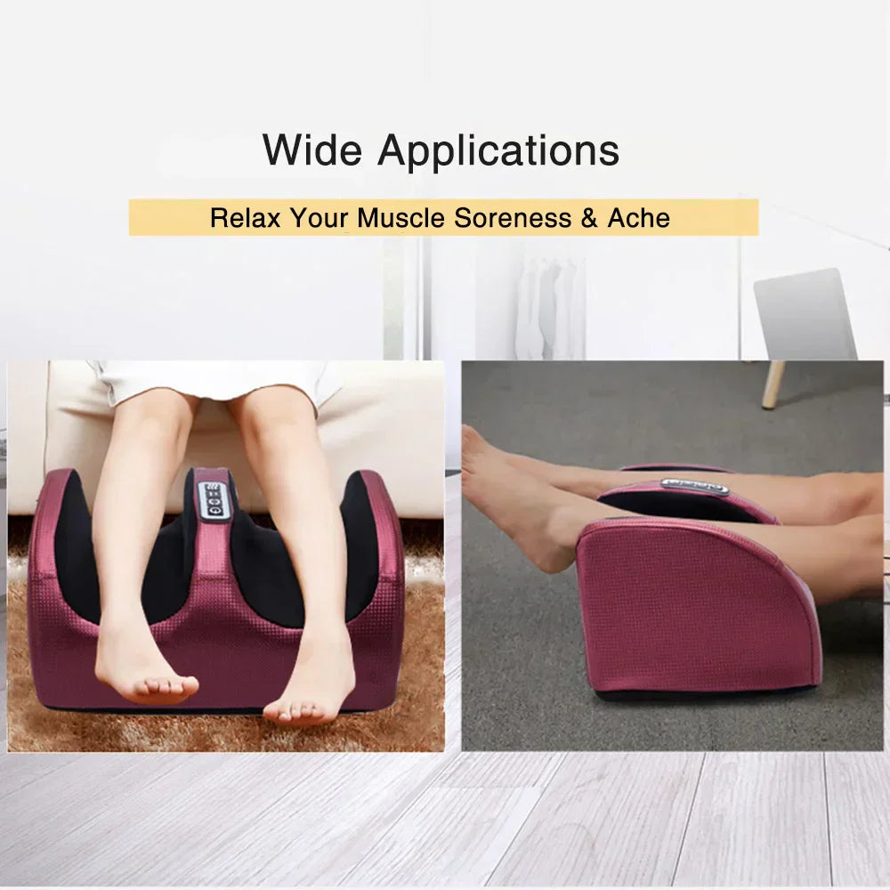 Shiatsu Heat Foot Massager with Electric Deep Relaxation