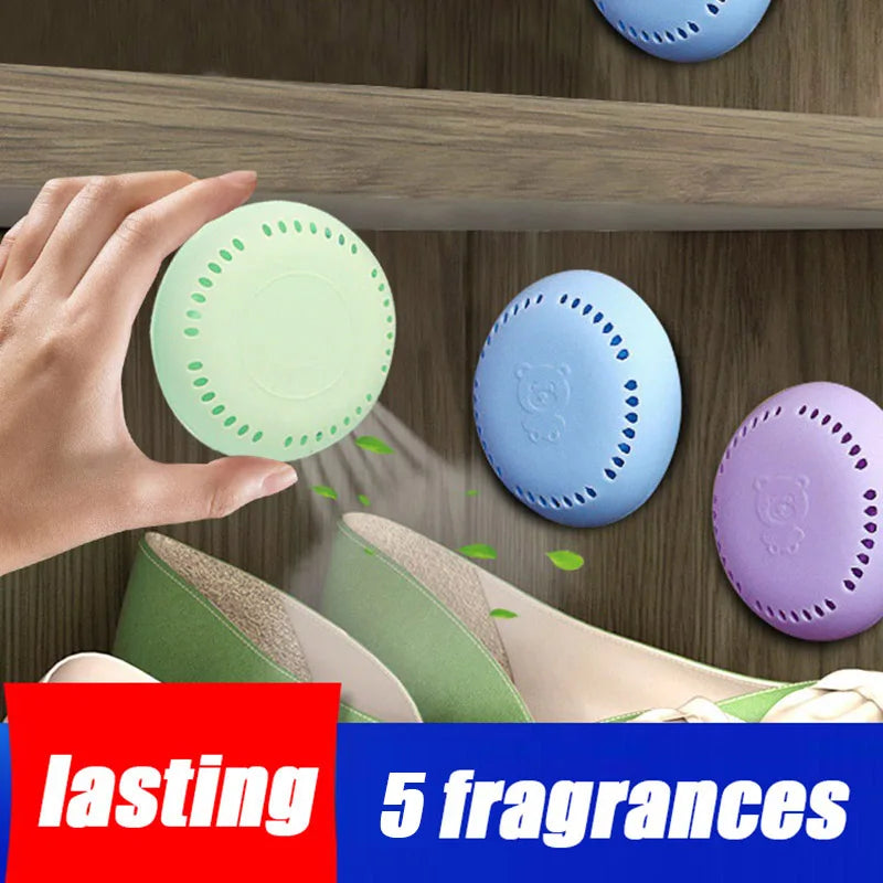Brisaria Fragrance Bowl | Solid Air Freshener | Aromatherapy Shell Shape | For Bathroom, Car & Closet