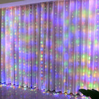 LED curtain lights – USB-controlled string lights for window and room decoration