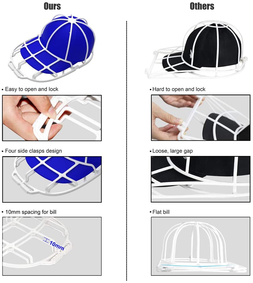 Cap washing cage
