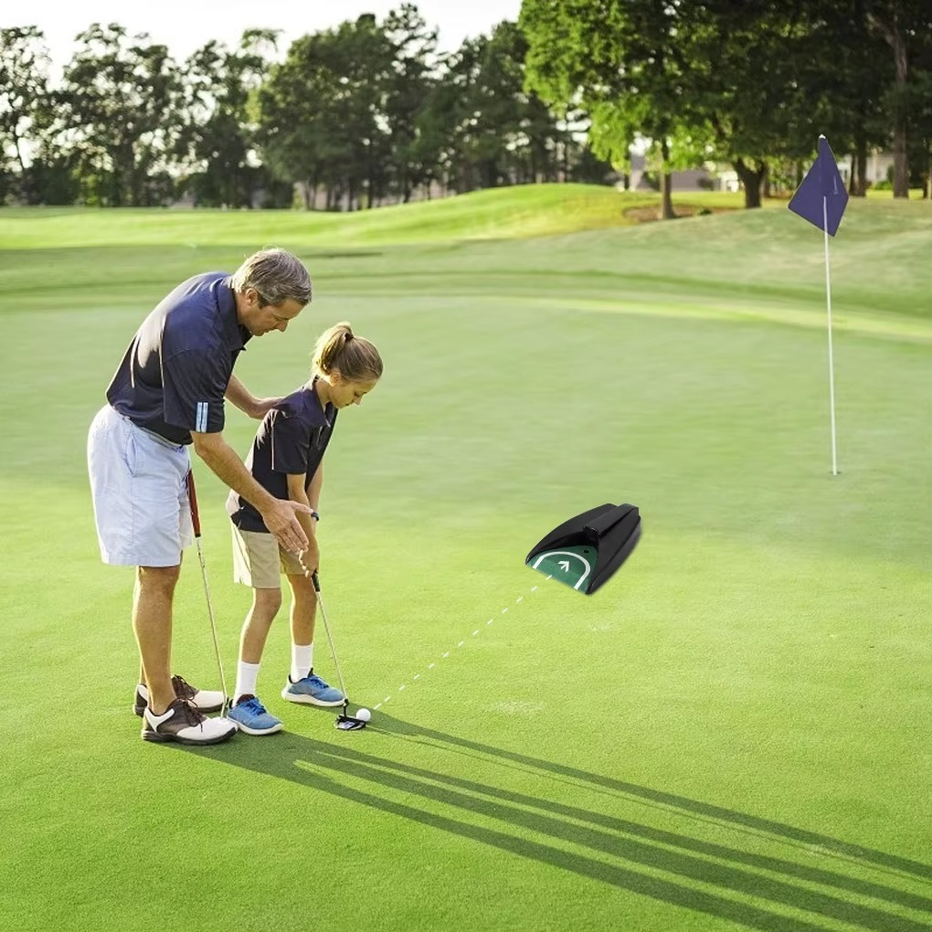 Automatic Golf Putting Cup with Ball Return for Indoor and Office Training