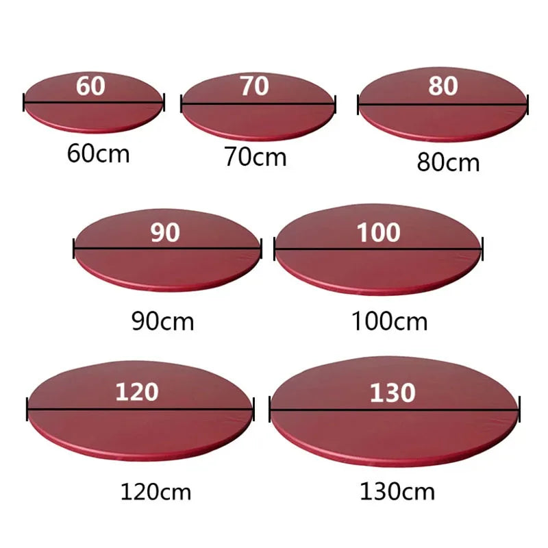 Waterproof Round Table Cover