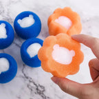 FellFix Cleaning Balls | Set of 5 Pet Hair Removers | For Washing Machine & Dryer | Reusable & Portable