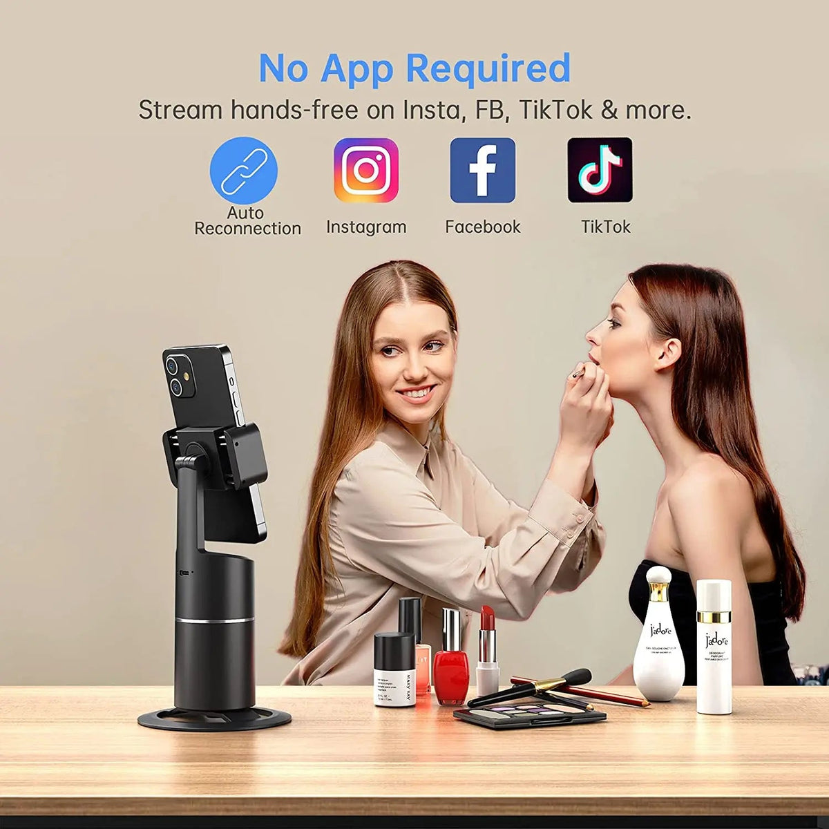 Follow Frame - Automatic Phone Holder with Facial Recognition