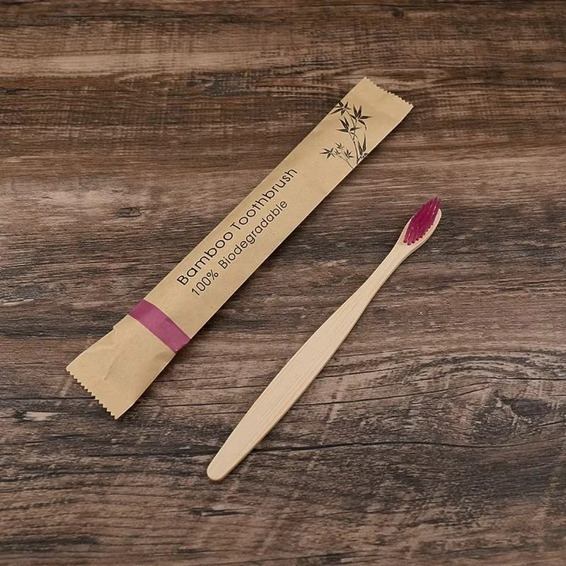Eco-Friendly Bamboo Toothbrush Set – 10 Pack Soft Bristle Brushes for Adults