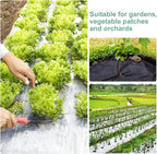 Weed mat roll – Robust and breathable for garden and plant care