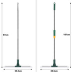 Flexiva telescopic cleaning brush with silicone lip | 180° swivel | For floors, windows & bathroom