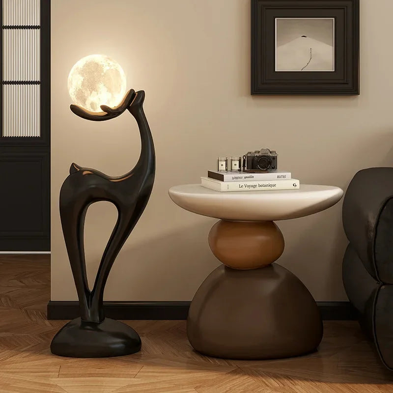 Minimalist Scandinavian Side Table – Stylish Nightstand or Coffee Table