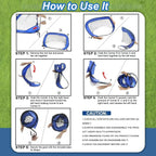 PlayMax Foldable Football Goal – Kids 4-in-1 Portable Soccer Net for Training & Outdoor Play