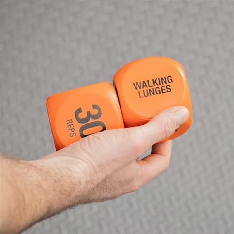 Exercise Dice Set for Full Body Workouts and Cardio Training