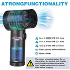 Cordless Air Duster with 51,000RPM Motor & LED Light – JetSweep