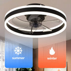 Aura Silent LED Ceiling Fan Lamp