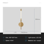 ModernLux Wall Light – Luxury LED Wall Lamp for Home