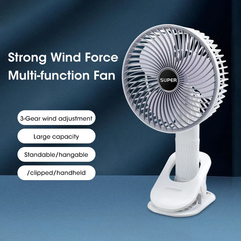 BreezeWave 4-in-1 Fan - Powerful Cooling for Any Situation