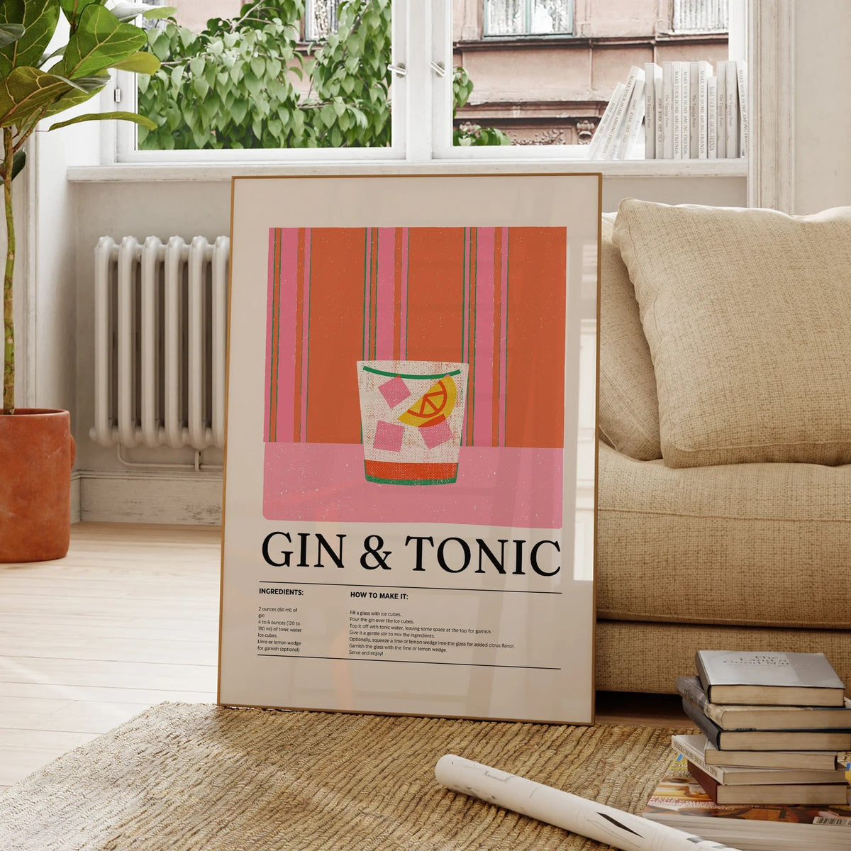 Gin & Tonic Wall Art