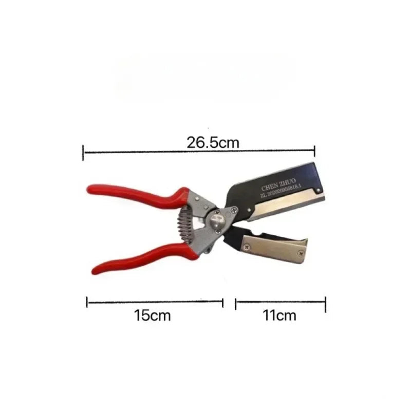 Graftorio refinement scissors for fruit trees | For branches up to Ø 1.8 cm | Aluminum alloy | Precise grafting & cutting
