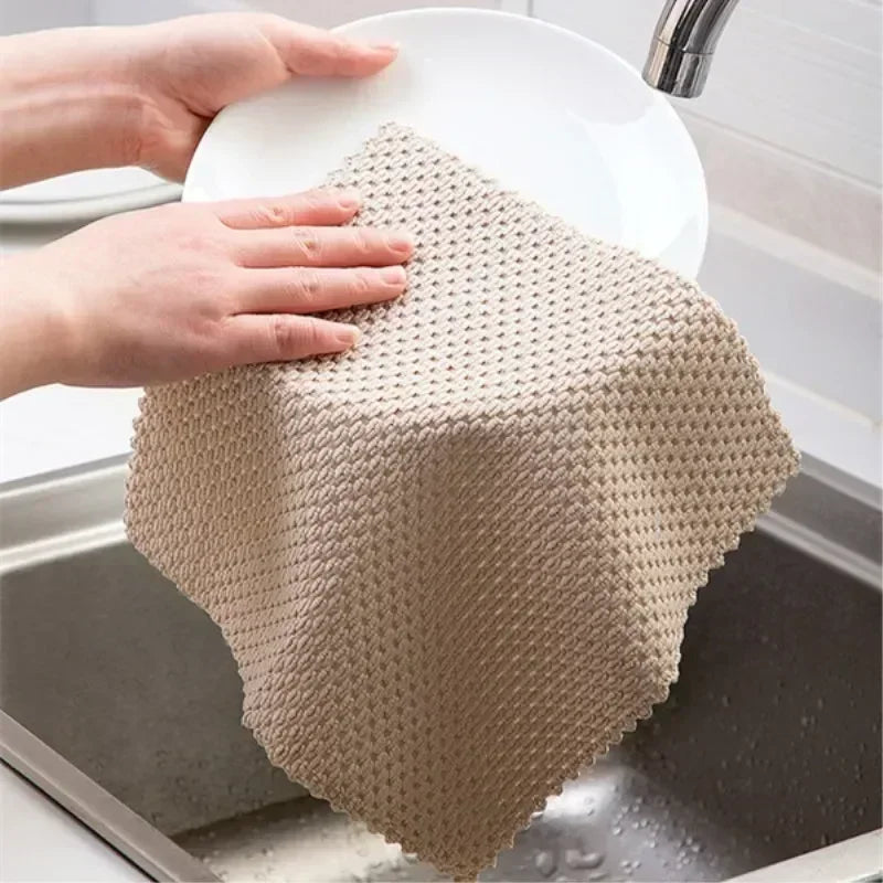 CleanWave Micro Cloth | Super Absorbent Microfiber Cloth | Lint-Free & Durable | Kitchen Helper