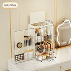 Luxo Luxury Makeup Storage Box – Dust-Proof Cosmetic Organiser with Magnetic Door
