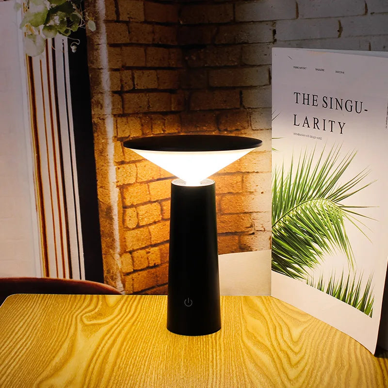 – Modern Touch Table Lamp with USB