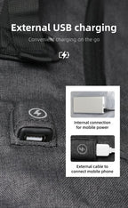 Multifunctional outdoor backpack with USB port