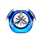 Rotating Perfume Solar Aromatherapy Car Air Freshener