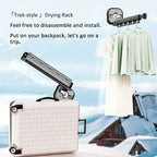 WallDry Flex – Foldable Wall-Mounted Clothes Dryer for Space-Saving Laundry