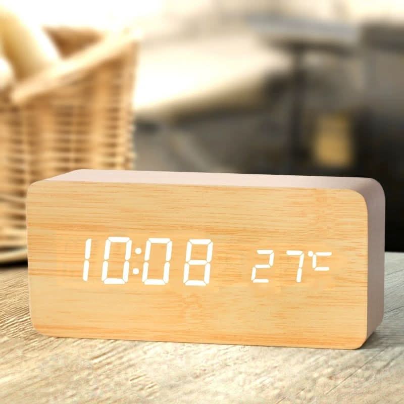 Digital & stylish in natural wood design