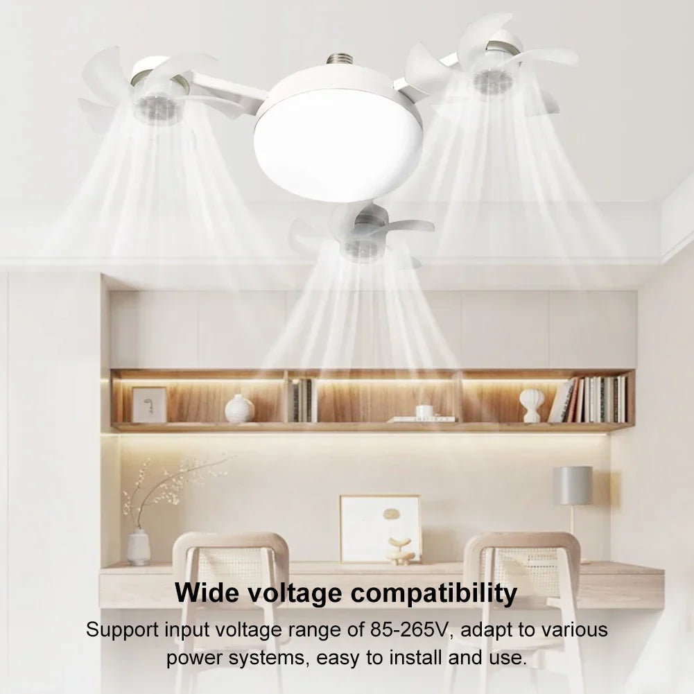 Sky Light LED Ceiling Fan Lamp