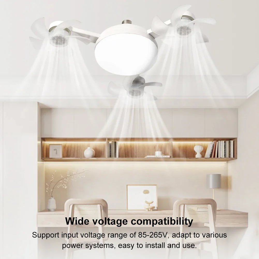 Sky Light LED Ceiling Fan Lamp