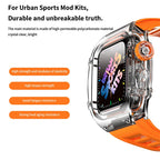 Transparent Smart Watch Strap Mod Kit Case