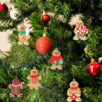 FestiveBites - Gingerbread Christmas Tree Decoration
