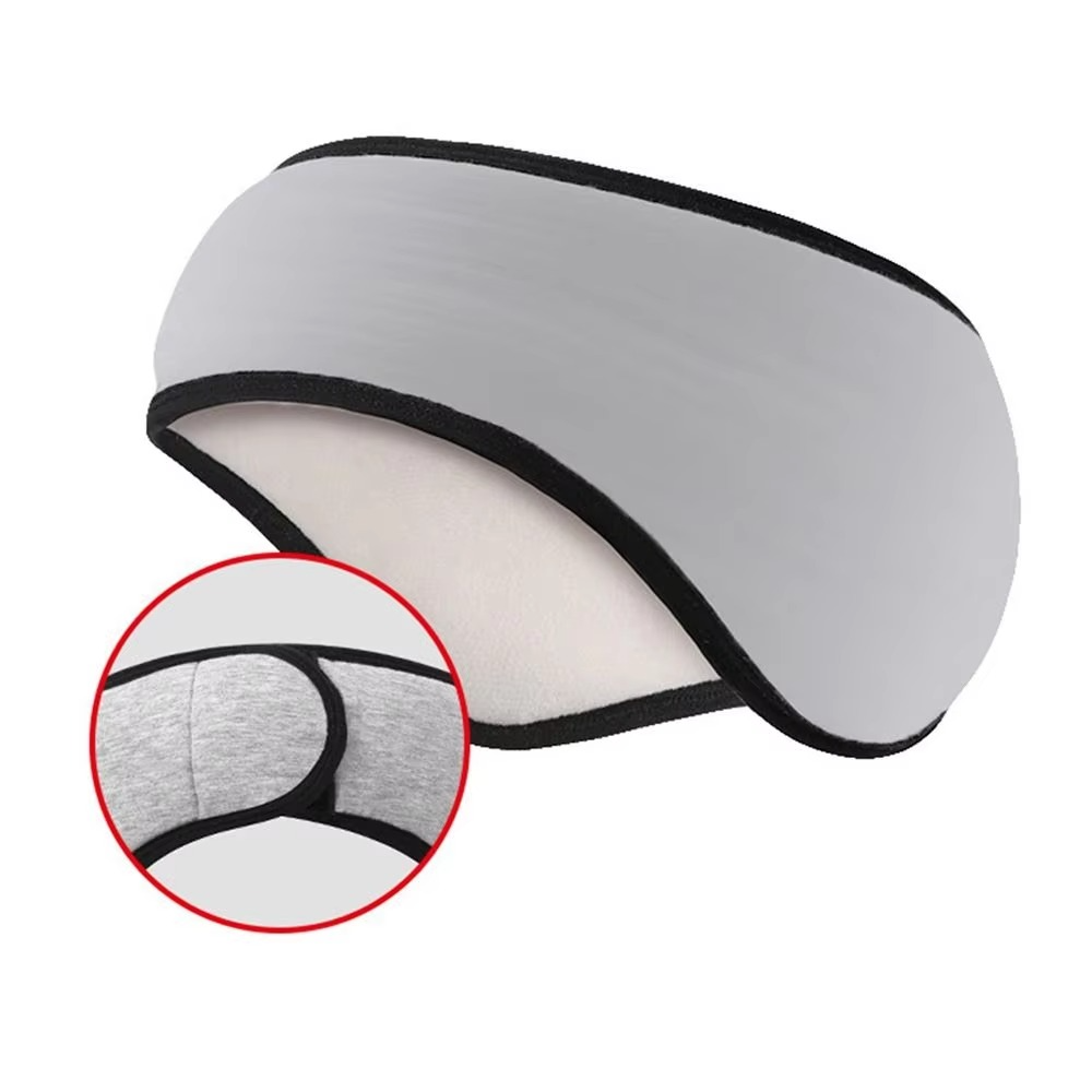 Three-Layer Blackout Sleep Mask with Soft Ear Muffs