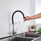 Double Outlet Drinking Water Faucet Filtered Kitchen Faucets