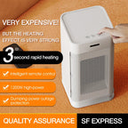 Wearable Ceramic Electric Heater with PTC and Night Light