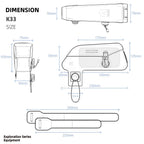 Magnetic Waterproof Bicycle Bag