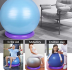 Non Slip PVC Yoga Ball Base for Stability and Balance Training