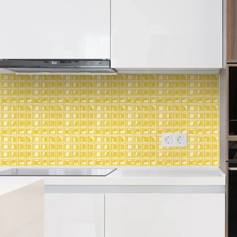 DecoMosaic 3D Mosaic Wall Tile Stickers