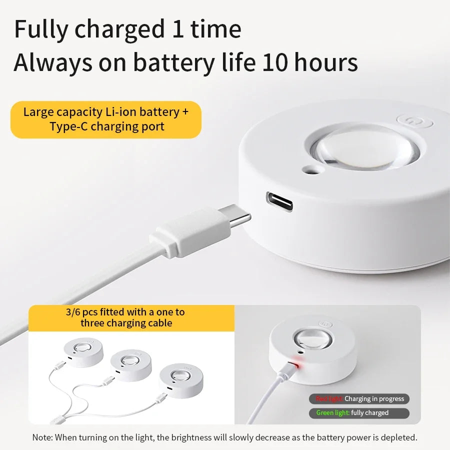 LumiFlex LED Spotlight | Wireless & Rechargeable | RGB & Warm White | With Remote Control
