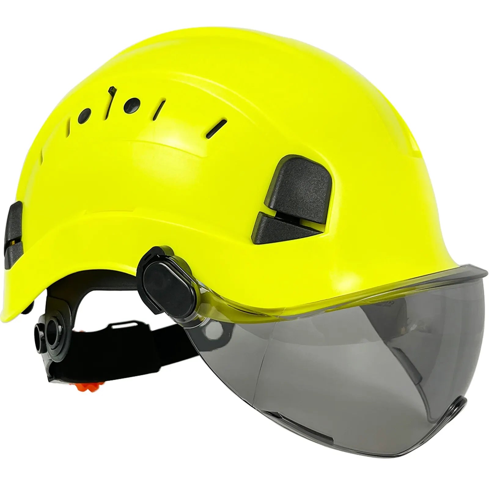 CE ABS Safety Helmet with Goggles & Visor – SafeGuard
