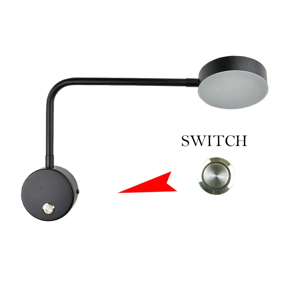 NordicGlow - Adjustable LED Wall Lamp for Modern Interior