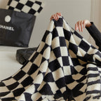 Plain Checkerboard Throw